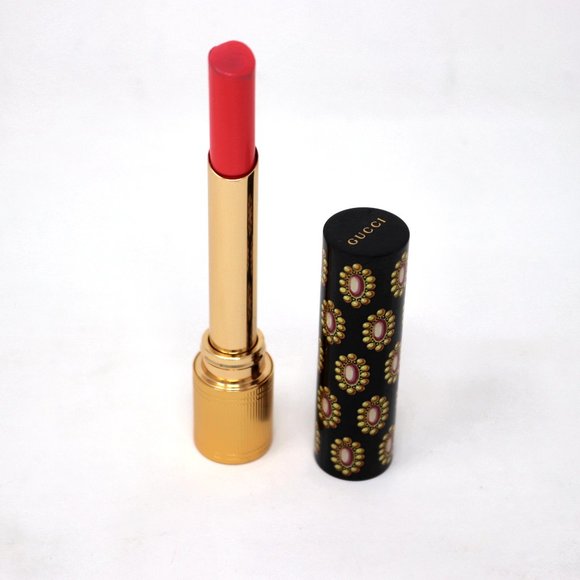 Gucci Lipstick # 412 Princess Narah Rose Brilliant Shine Glow and Care - Picture 1 of 4